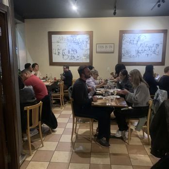 Zeneli Pizzeria  - Picture of the main dining room on a busy Saturday evening - Pizza Near Me - New Haven, Connecticut