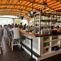 The Lawn Terrace at Castle Hill Inn