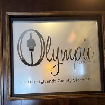 Olympic Restaurant - Sign - New American Near Me - Avon Park, Florida