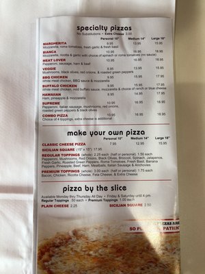 Menu photo 2 500 Degrees New York Style Pizzeria - South Blvd Charlotte, NC