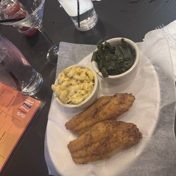 Sizzle - Catfish greens and macaroni - Tacos Near Me - Madison, Alabama Sizzle - Catfish greens and macaroni - Tacos Near Me - Madison, Alabama
