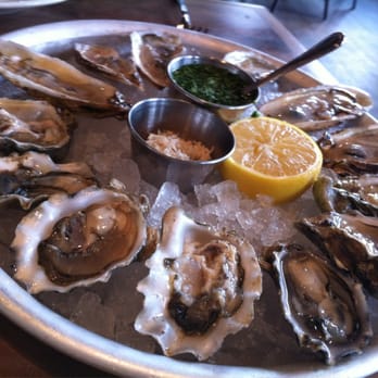 The Optimist - Dozen oysters: half east coast, half west coast - Seafood Near Me - Atlanta, Georgia