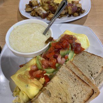Eggs Up Grill - Coastal Crab Cakes Benedict and Baja Chicken Omelet - Breakfast & Brunch Near Me - Summerville, South Carolina Eggs Up Grill - Coastal Crab Cakes Benedict and Baja Chicken Omelet - Breakfast & Brunch Near Me - Summerville, South Carolina
