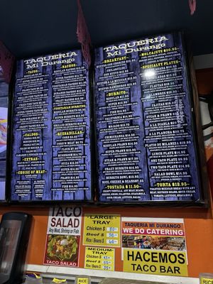 Menu photo 8 Taqueria Mi Durango San Bruno, CA Menu photo 8 Taqueria Mi Durango San Bruno, CA