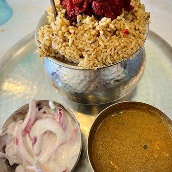 Dindigul Thalappakatti Restaurant - CHICKEN 65 BIRIYANI - Indian Near Me - Milpitas, California Dindigul Thalappakatti Restaurant - CHICKEN 65 BIRIYANI - Indian Near Me - Milpitas, California