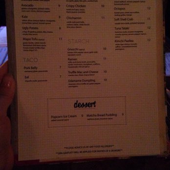 Thursday Kitchen - Dinner Menu May 2017 - Korean Near Me - New York, New York Thursday Kitchen - Dinner Menu May 2017 - Korean Near Me - New York, New York