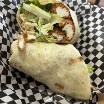 Salty Hen - CHICKEN CEASAR WRAP - Chicken Shop Near Me - Ocean City, Maryland