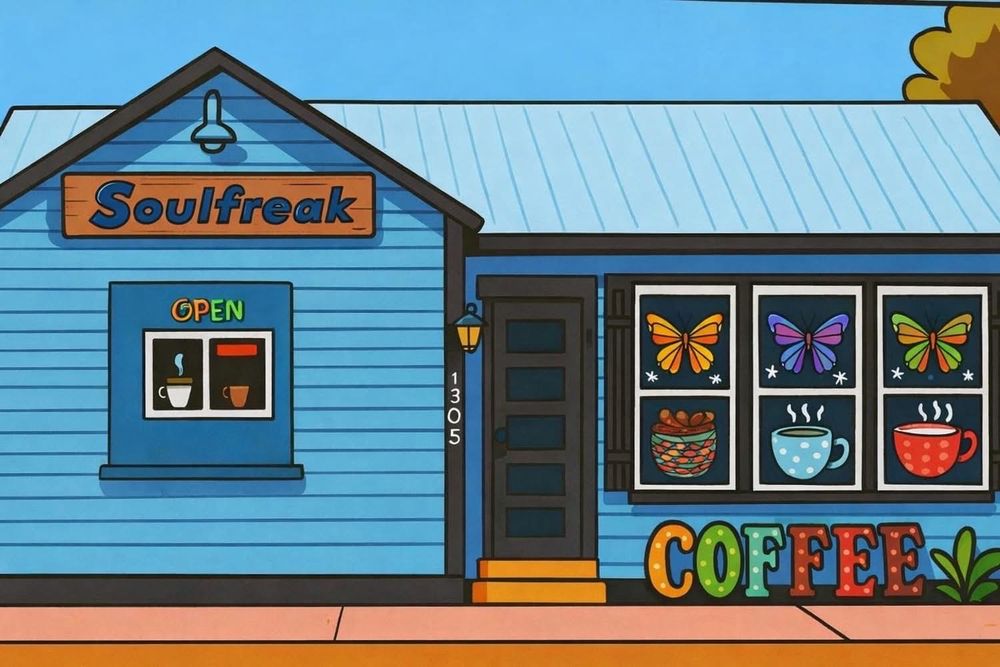 Soulfreak Seabrook Cafe Logo