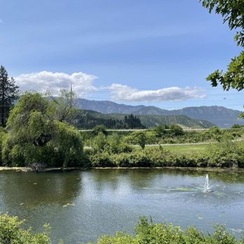 Icicle Ridge Winery - View from gazebo - Wineries Near Me - Peshastin, Washington