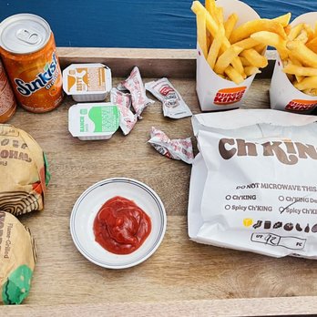 Burger King - a tray of food and drinks - Fast Food Near Me - Beaverton, Oregon