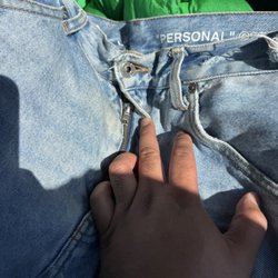 After: zipper replaced and fixed