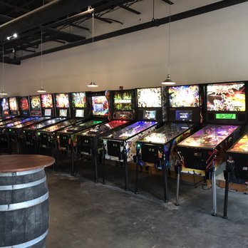 Vertigo Pinball - a row of pinball machines - Arcades Near Me - Blue Ridge, Georgia Vertigo Pinball - a row of pinball machines - Arcades Near Me - Blue Ridge, Georgia