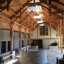 The National Shrine of St. John Neumann - Coming in from the main entrance going to rectory