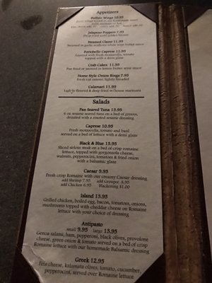 Menu photo 6 Sisters Restaurant Boca Grande, FL