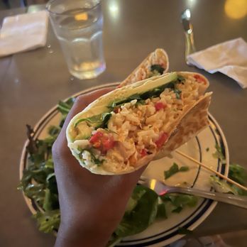 The Grand - Salmon Wrap - American Near Me - Astoria, New York The Grand - Salmon Wrap - American Near Me - Astoria, New York