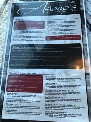 Menu photo 4 Asiago's Tuscan Italian Johnstown, PA Menu photo 4 Asiago's Tuscan Italian Johnstown, PA