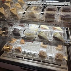 The Grapevine Mediterranean Gourmet Cafe - Desserts rice and bread pudding