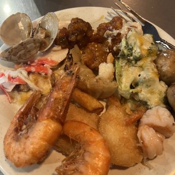 Flaming Buffet - Just a little bit of everything and it was good - Seafood Near Me - Corona, California