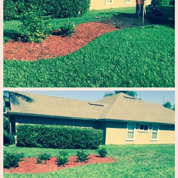 Advanced Lawn Technology - the same view of a house - Landscaping Near Me Advanced Lawn Technology - the same view of a house - Landscaping Near Me