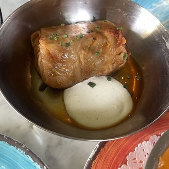 Ambar Shaw - sarma pork belly stuffed cabbage - Modern European Near Me - Washington, DC, District of Columbia Ambar Shaw - sarma pork belly stuffed cabbage - Modern European Near Me - Washington, DC, District of Columbia