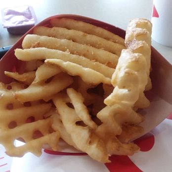 Chick-fil-A - I do love the waffle fries here. - Fast Food Near Me - Cedar Park, Texas Chick-fil-A - I do love the waffle fries here. - Fast Food Near Me - Cedar Park, Texas