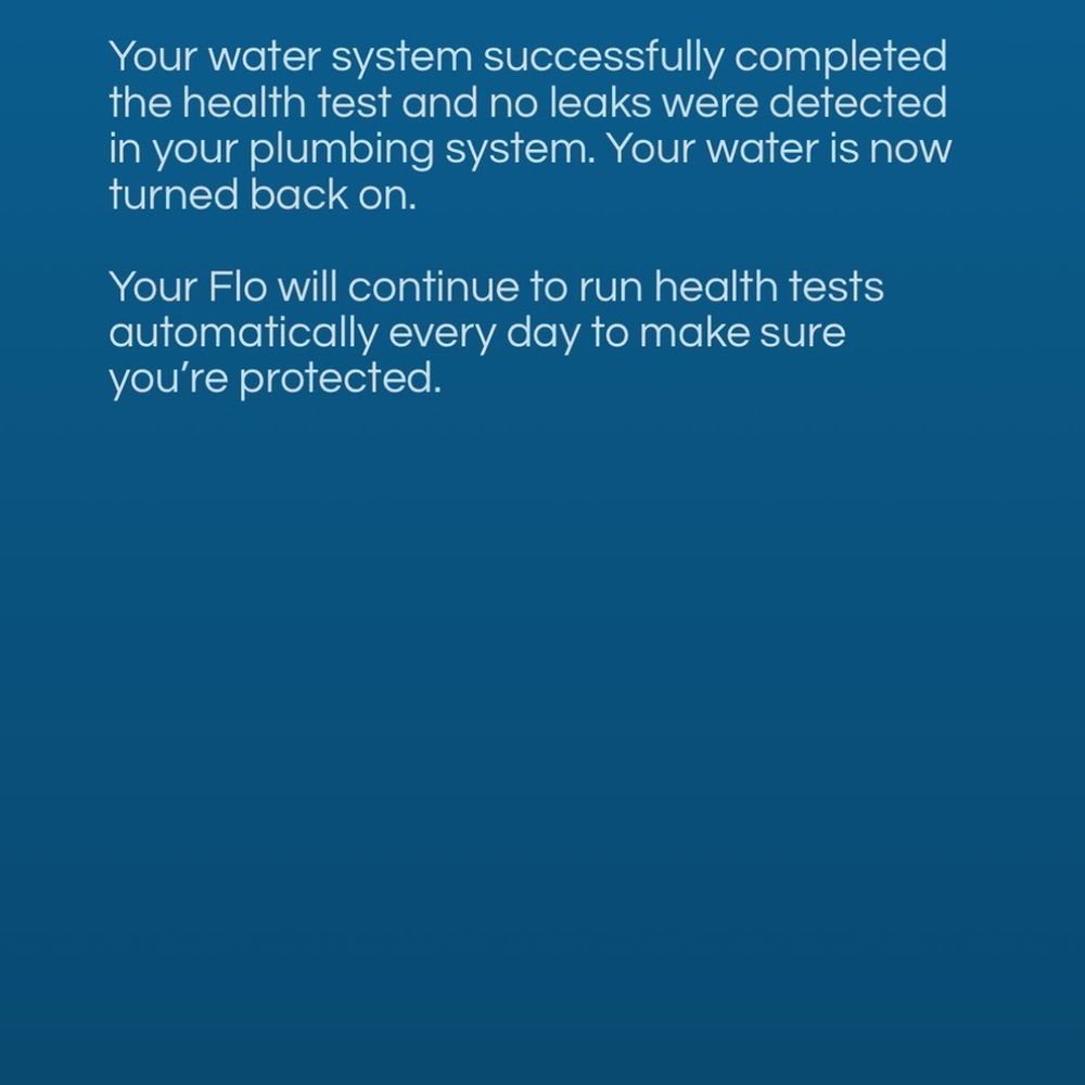 No leaks!