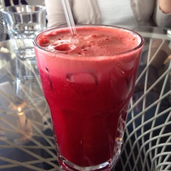 Takapuna Beach Cafe - Beet, carrot, ginger juice to start off brunch! - Ice Cream & Frozen Yogurt Near Me - Takapuna, AUK Takapuna Beach Cafe - Beet, carrot, ginger juice to start off brunch! - Ice Cream & Frozen Yogurt Near Me - Takapuna, AUK