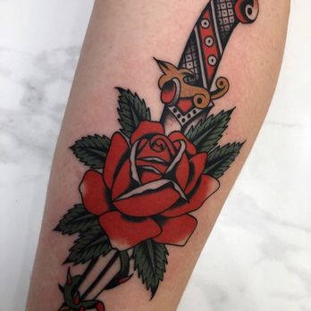 Rose Land Tattoo - Tattooed by Derek (the goat) done 9/5/19 - Tattoo Near Me - Fullerton, California Rose Land Tattoo - Tattooed by Derek (the goat) done 9/5/19 - Tattoo Near Me - Fullerton, California
