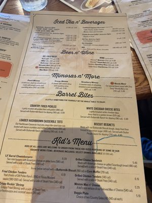 Menu photo 1 Cracker Barrel Old Country Store Crawfordsville, IN