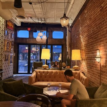 Cornish Pasty - Living room area. There are also tables, booths, pool tables, a patio, and two bars. - Wine Bars Near Me - Glendale, Arizona Cornish Pasty - Living room area. There are also tables, booths, pool tables, a patio, and two bars. - Wine Bars Near Me - Glendale, Arizona
