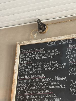 Menu photo 1 Black Bird Saloon Los Cerrillos, NM Menu photo 1 Black Bird Saloon Los Cerrillos, NM