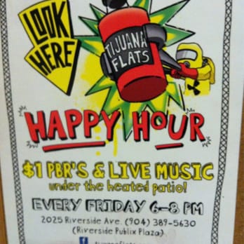 Tijuana Flats - Happy Hour Fridays! - Mexican Near Me - Jacksonville, Florida Tijuana Flats - Happy Hour Fridays! - Mexican Near Me - Jacksonville, Florida