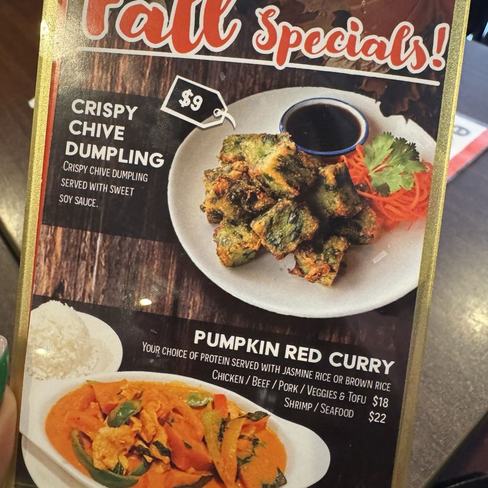 Sanphan Thai Cuisine - Fall Specials - Thai Near Me - Washington, DC, District of Columbia
