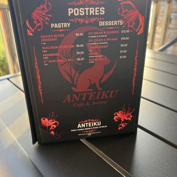 Anteiku Cafe - Dessert menu - Coffee & Tea Near Me - Baldwin Park, California