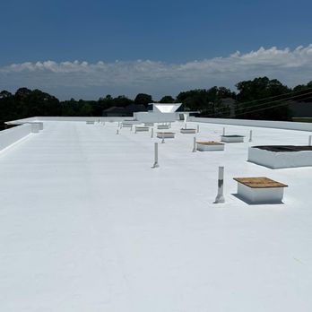 Innovative Roofing Pros - A new construction hotel flat roof. Looks cool doesn't it? - Roofing Near Me - Montgomery, Alabama Innovative Roofing Pros - A new construction hotel flat roof. Looks cool doesn't it? - Roofing Near Me - Montgomery, Alabama