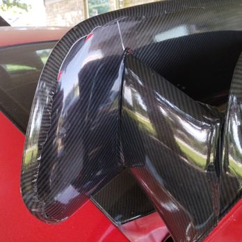 Spider Wraps - More of the bad spoiler - Vehicle Wraps Near Me - Spring, Texas