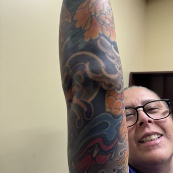 Manipulate Tattoo - Another after!  Super happy. He also did some cover ups. - Tattoo Near Me - Fountain Valley, California