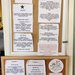 Red Hot Mama's menu January 2023
