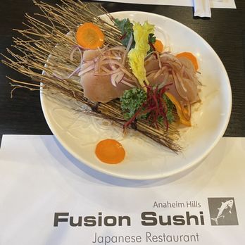 Fusion Sushi - Albacore Sashimi - Japanese Near Me - Anaheim, California Fusion Sushi - Albacore Sashimi - Japanese Near Me - Anaheim, California