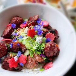 Lily - BBQ Sakura Farms Heritage Pork Noodle Bowl $24