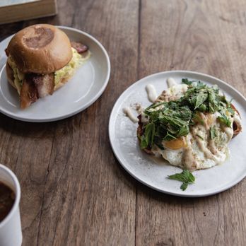 AhbA - Egg Sammie + Harissa Toast - Breakfast & Brunch Near Me - Laguna Beach, California