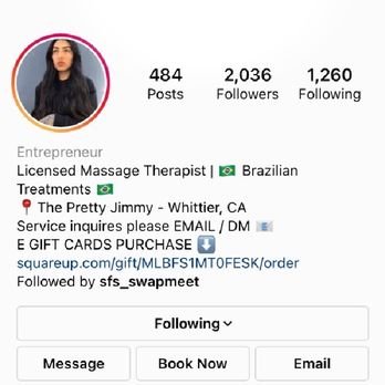 The Pretty Jimmy - Here's her Instagram page   @Lindacamillav - Spray Tanning Near Me - Whittier, California
