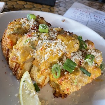 Kingfish Kitchen & Cocktails - Crawfish Bread - Cajun/Creole Near Me - New Orleans, Louisiana Kingfish Kitchen & Cocktails - Crawfish Bread - Cajun/Creole Near Me - New Orleans, Louisiana