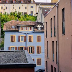 Hôtel de l'Ecluse - View from hotel window