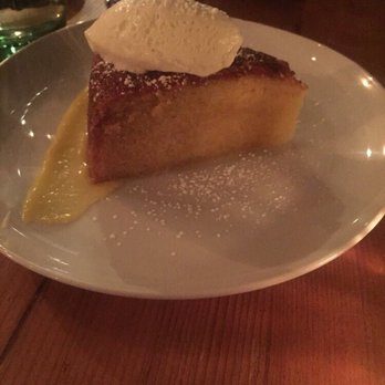 The Dapper Goose - Olive Oil cake with lemon curd - New American Near Me - Buffalo, New York The Dapper Goose - Olive Oil cake with lemon curd - New American Near Me - Buffalo, New York