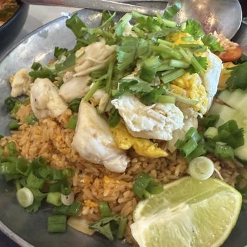 All Rice Thai - Crab fried rice is a bomb - Thai Near Me - Alexandria, Virginia