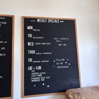 Hank’s Bagels - Weekly Specials - Bagels Near Me - Sherman Oaks, California