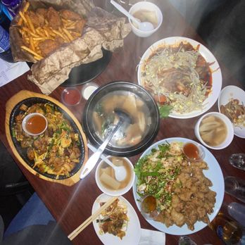 JJAN - Shake shake chicken, spicy intestine stir fry, spicy squid and bean sprout, fried chicken gizzard, fish cake soup - Gastropubs Near Me - Los Angeles, California JJAN - Shake shake chicken, spicy intestine stir fry, spicy squid and bean sprout, fried chicken gizzard, fish cake soup - Gastropubs Near Me - Los Angeles, California