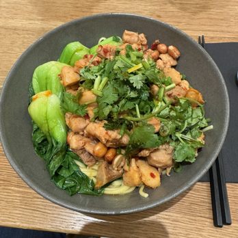 Fer - Spicy chicken with egg noodles, dry - Noodles Near Me - Long Island City, New York
