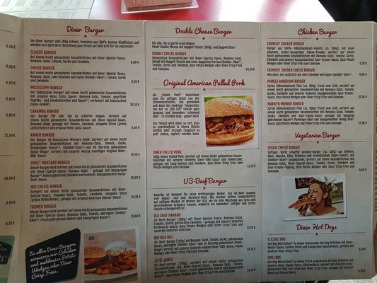 Menu photo 1 American Diner Durlach Karlsruhe, BW